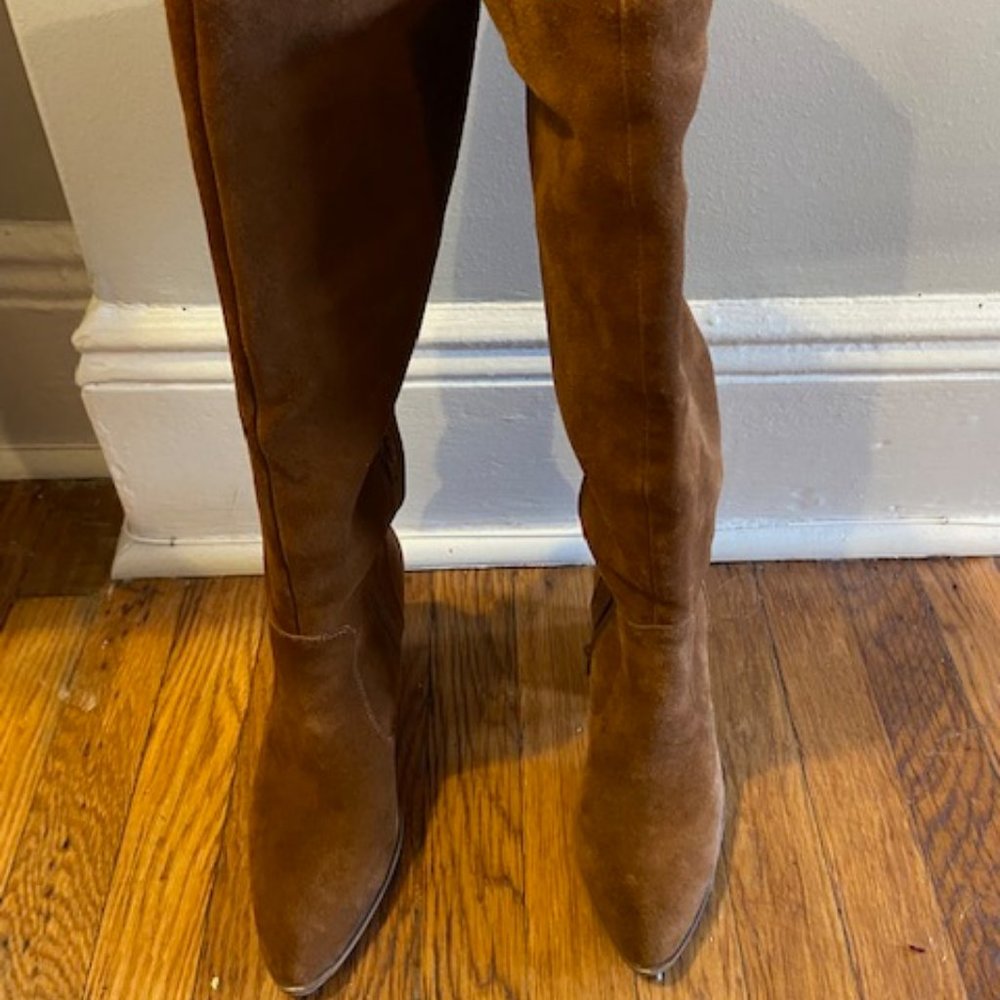 Suede Steve Madden Boots - Barely Worn!